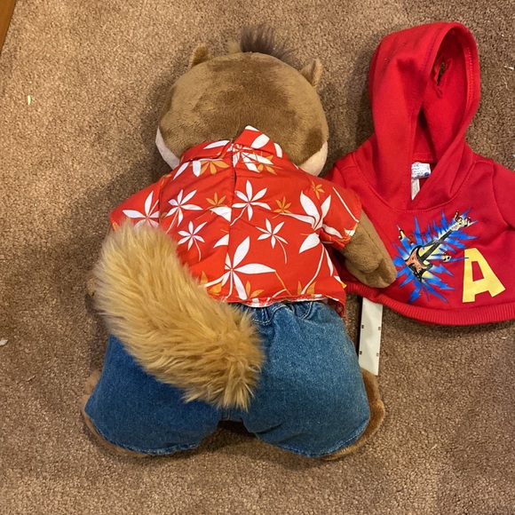 Build-A-Bear Alvin and the Chipmunks Bear with Accessories - Picture 4 of 4